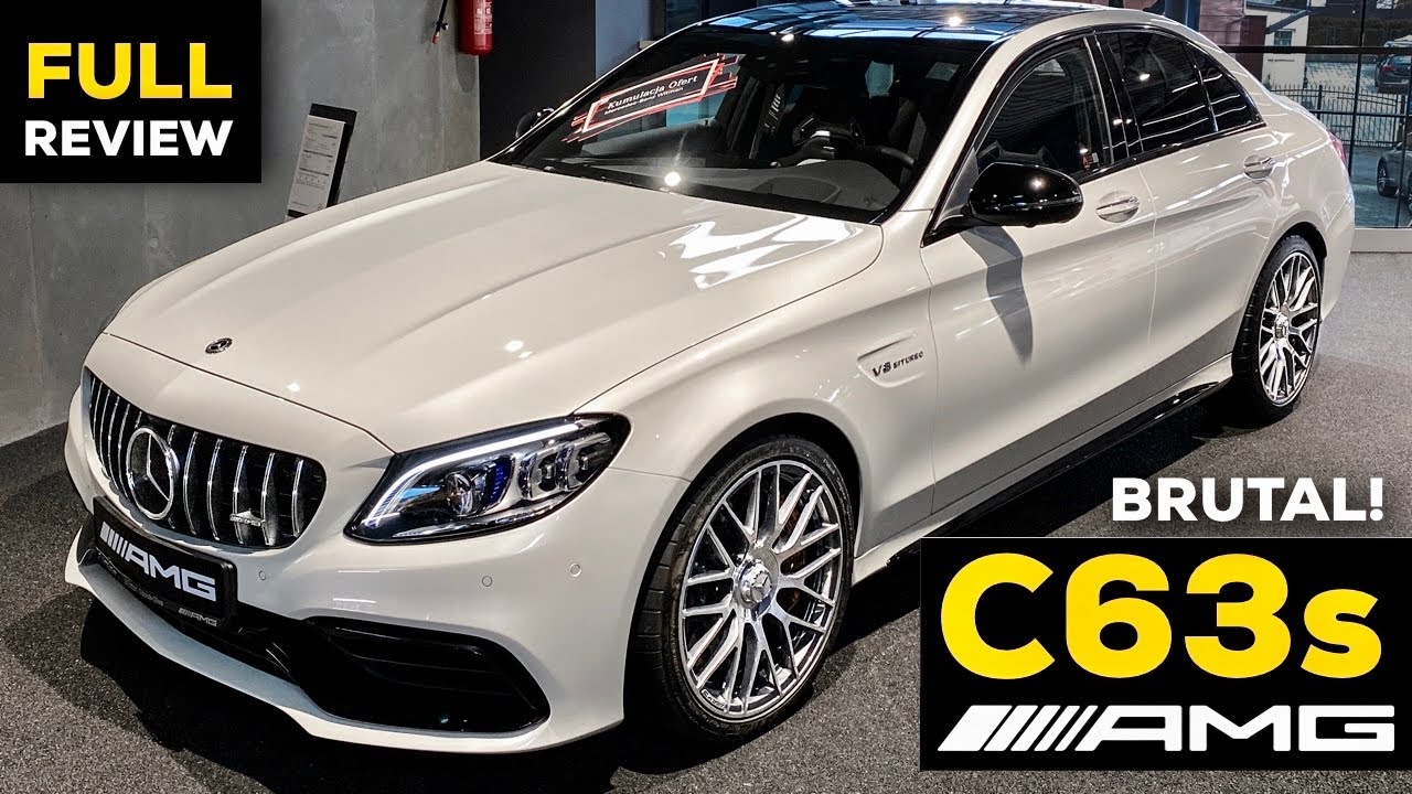 2020 MERCEDES AMG C63 S NEW FACELIFT V8 Full In-Depth Review BRUTAL Sound Interior Exterior