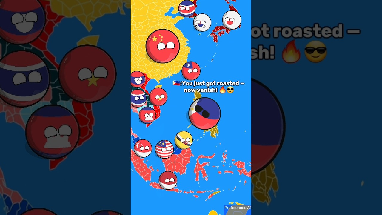 China 🇨🇳 vs Philippines 🇵🇭 | Epic Countryballs Roast Battle 😂🔥