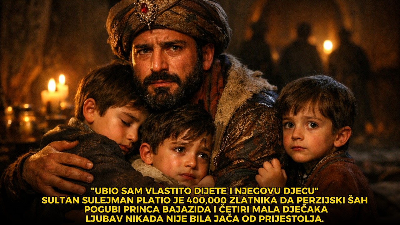 Zašto je sultan Sulejman pogubio princa Bajazida i njegove sinove?Tragična istina osmanske dinastije