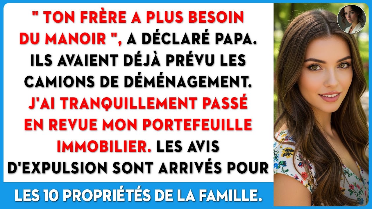 Mon père offre ma maison, révélant sans le savoir mon immense empire immobilier.