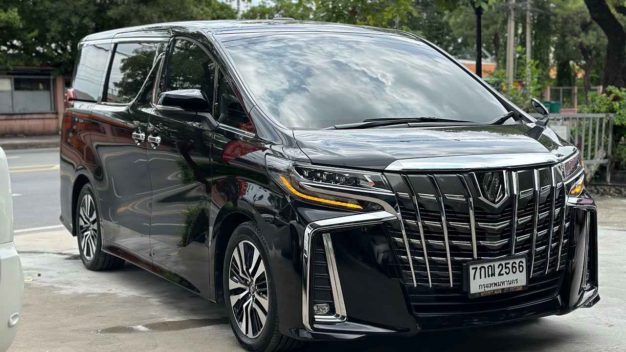 TOYOTA ALPHARD 2.5 SC PACKAGE 2018 รุ่นท้อปสุด มือเดียว มีบุ๊คเซอวิศ เข้าเช็คระยะตรง ไม่เคยชน