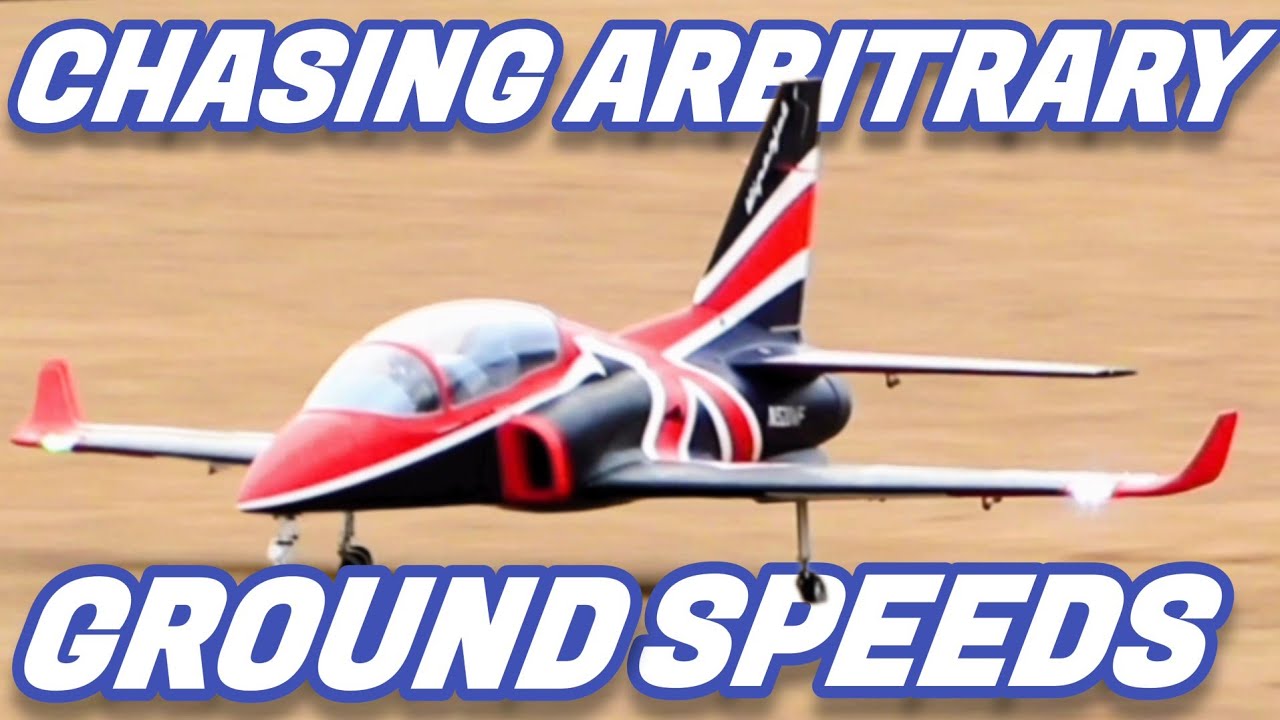 Chasing Arbitrary Ground Speeds on SMC HV #aviation #edfjet #smcracing #speedrun