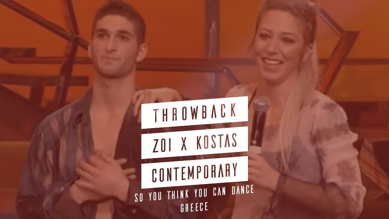 #Throwback - Zoi and Kostas performing Contemporary (So You Think You Can Dance - Greece - Season 2)