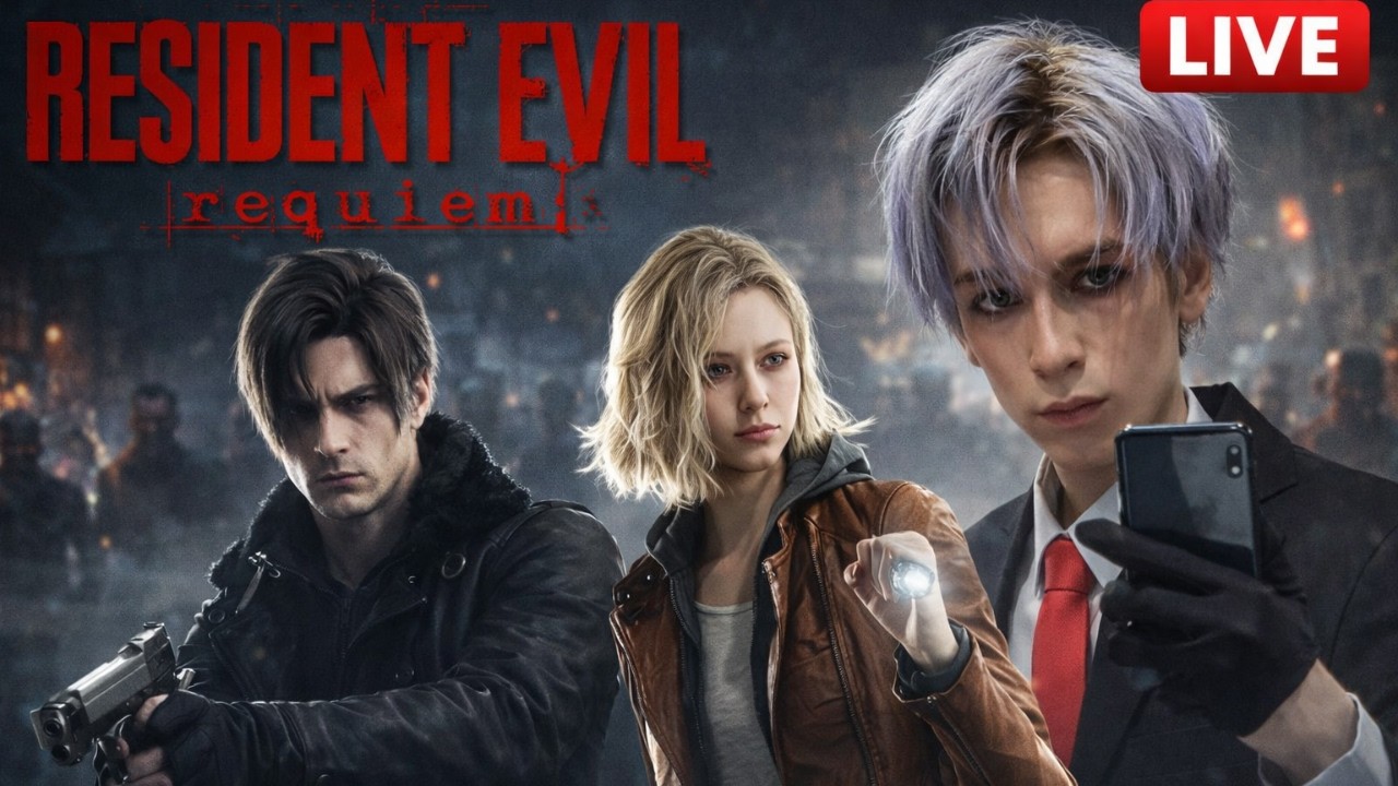 Resident Evil Requiem - indo salvar Grace e caçando o novo Wesker - LIVE #final