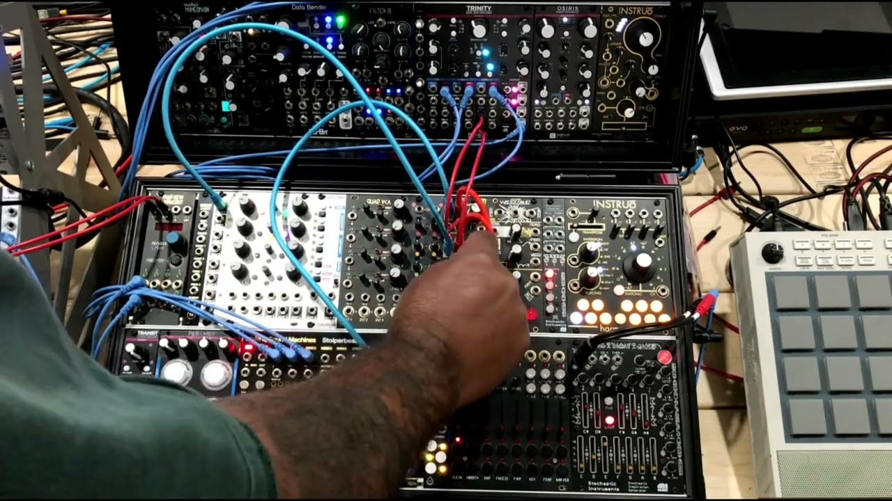 Exploring Hi-Hat Variation with Ratchets in Modbap Modular Trinity's Arcade Mode