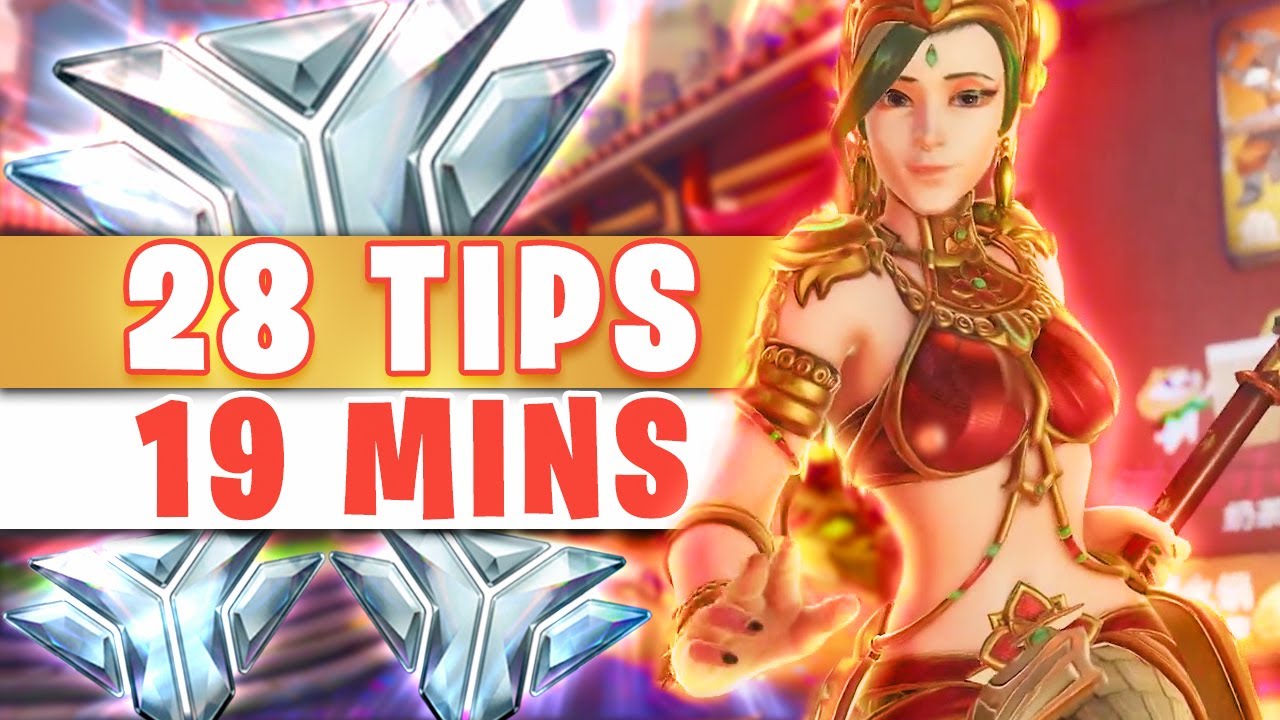 28 TIPS FOR A DIAMOND ANA/MERCY IN 19 MINUTES | OVERWATCH 2 SUPPORT TIPS