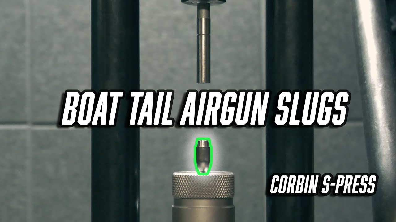 Long Range Airgun Slugs for the  FX Panthera - Boat Tail Hollow Points - Corbin S-Press