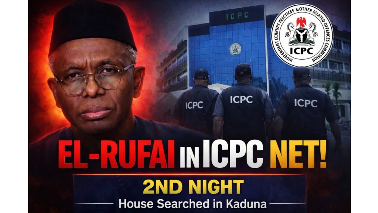 ICPC Search El-Rufai House, Ex-Governor Spend Second Night For Custody As Drama Deepens