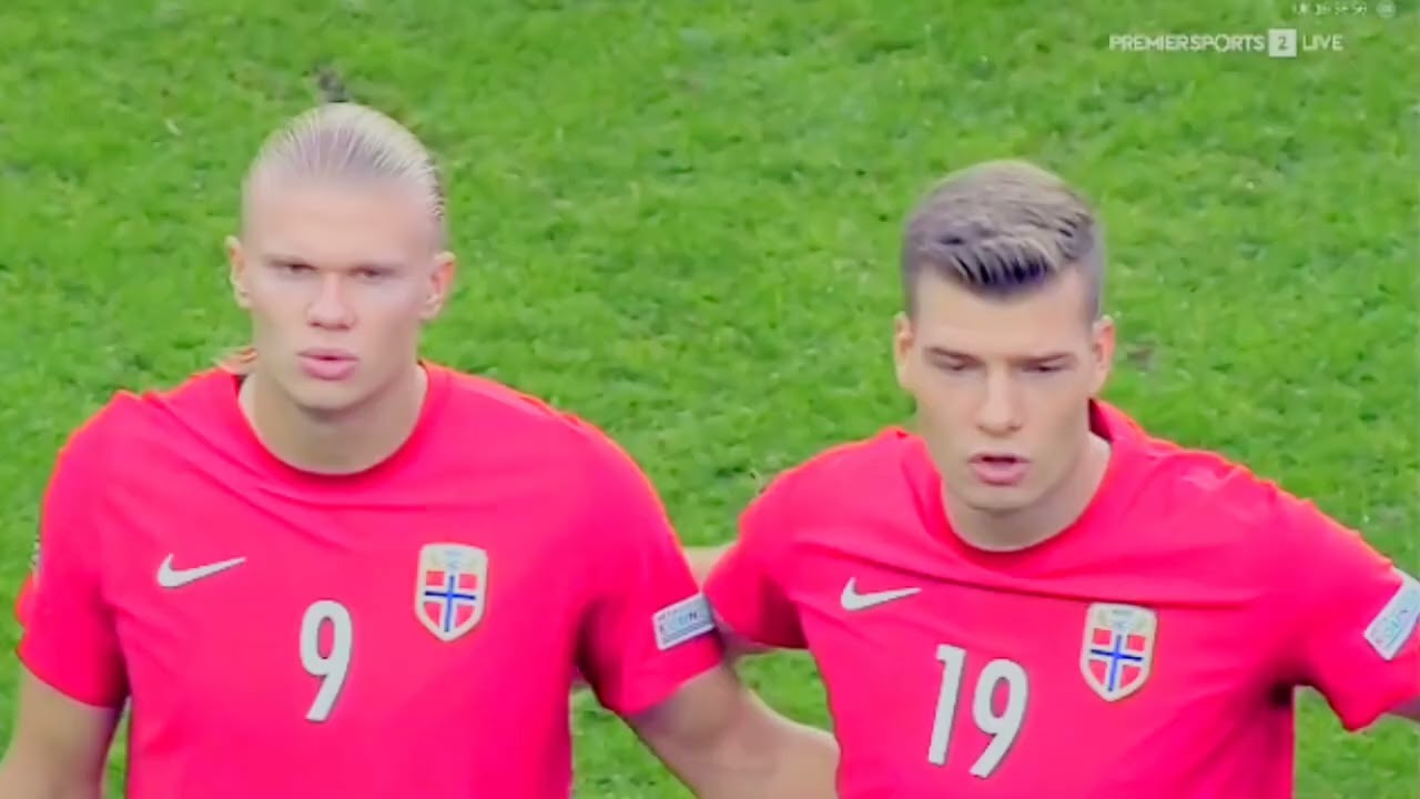 Slovenia vs Norway National Anthem - UEFA Nations League 2022-23