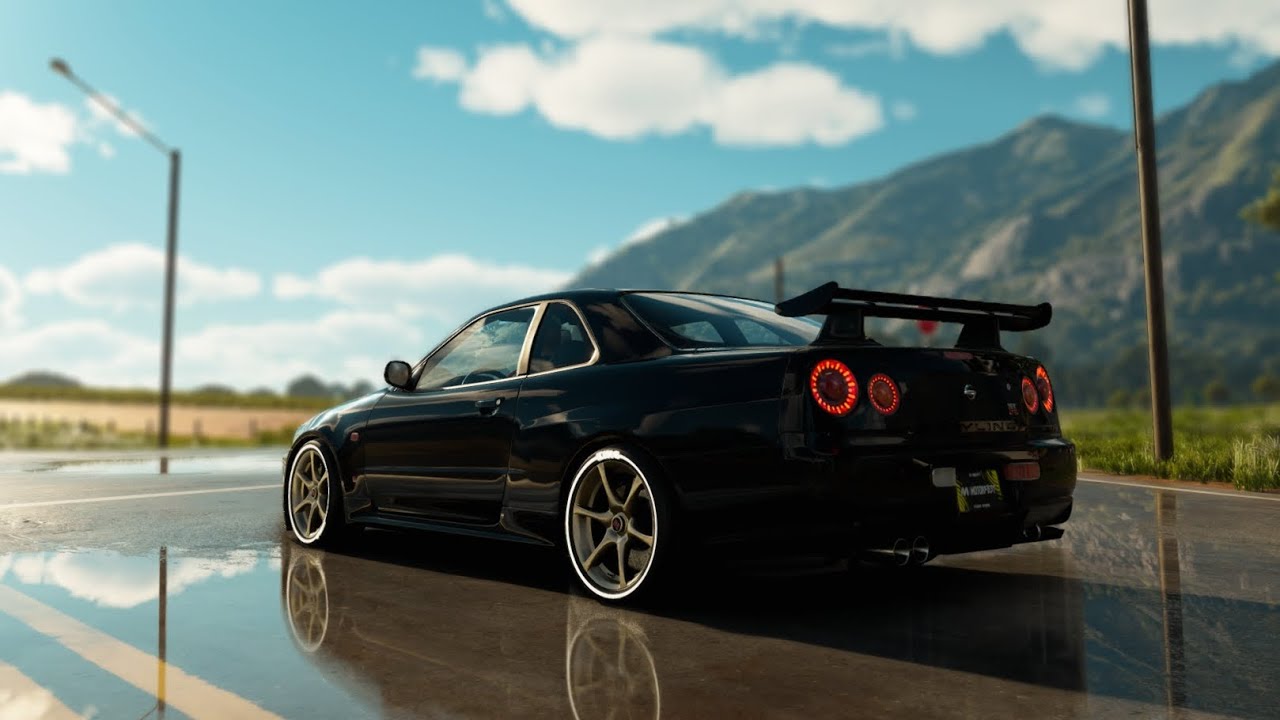 Nissan GT-R R34 Domination in Hawaii! 🔥 | The Crew Motorfest Cinematic Drive 🚗💨 | 