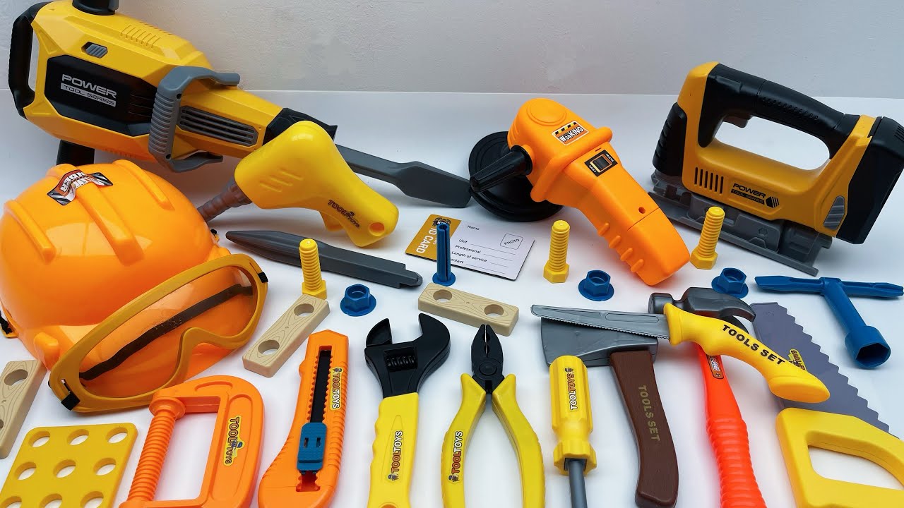 12 min to open the box, satisfied with the electric screwdriver, screw assembly toolbox | Toy Review