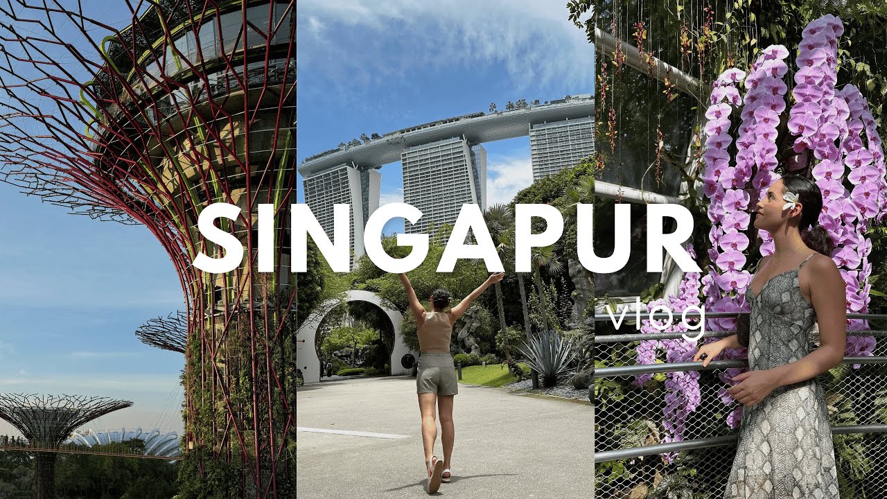 Imprescindibles: Gardens by the Bay, Jardín botánico y Marina Bay (4K) | SINGAPUR | Pame y Jorge