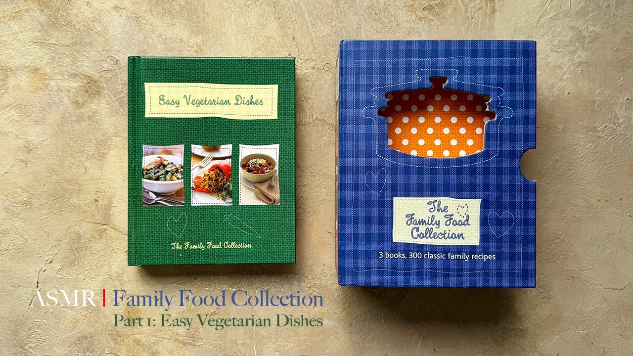 Family Food Collection Ep.1 |  Easy Vegetarian Dishes (ASMR • No Talking)