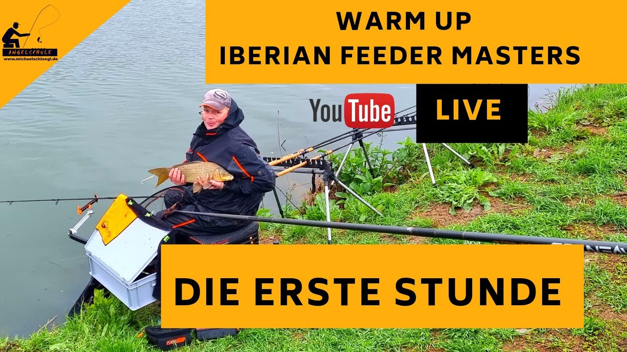 WARM UP IBERIAN FEEDER MASTERS- NACH EINER STUNDE