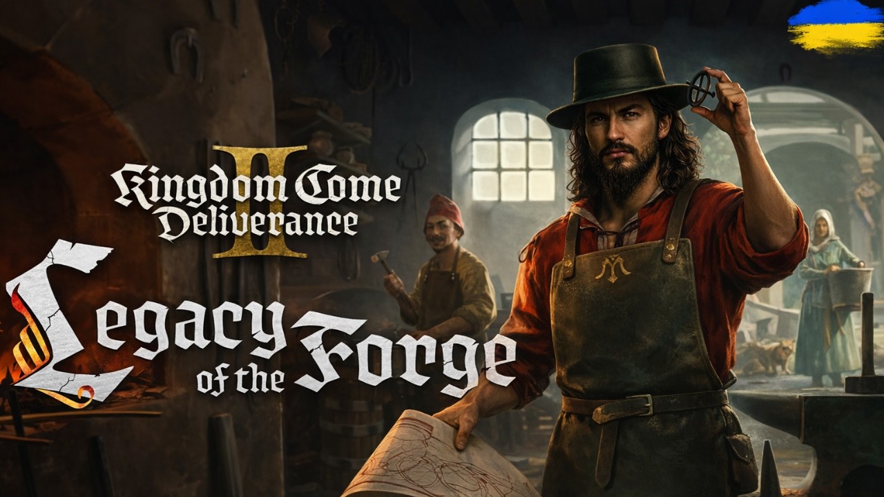 🔨🔨Клинки, кров і вогонь! Ковальський спадок у KCD2 ⚔️ [PS5]