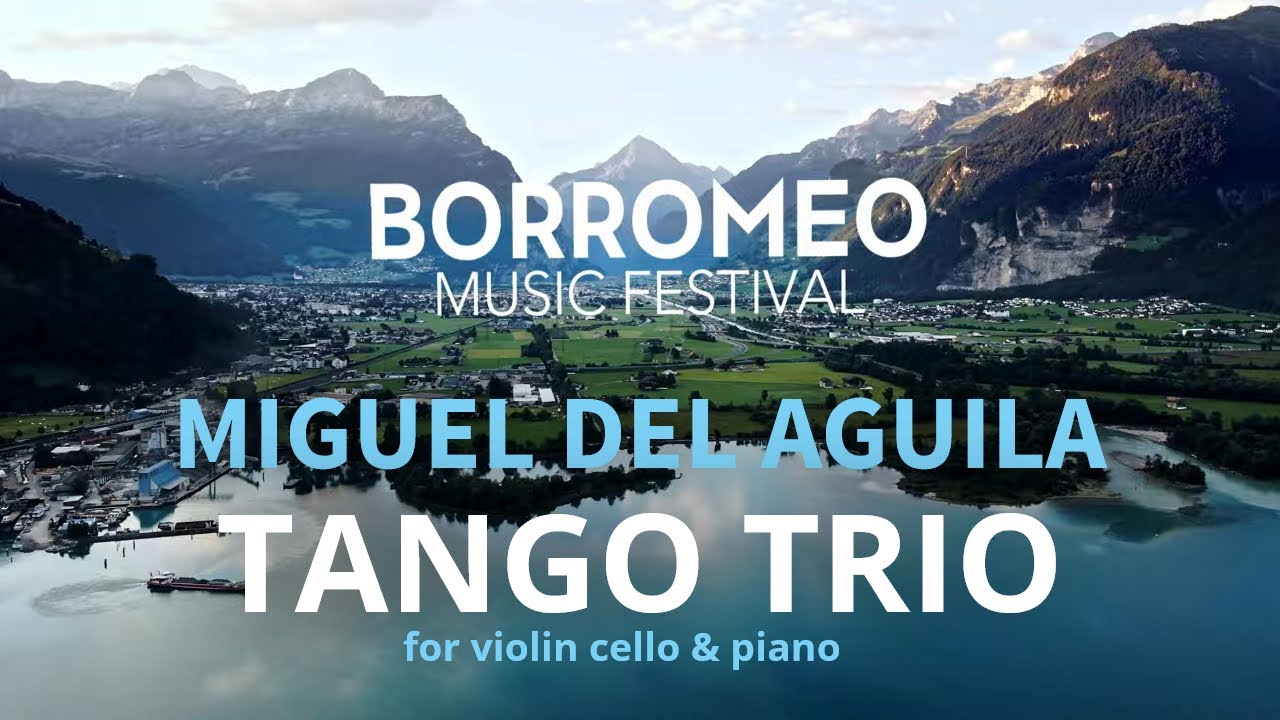 Pianotrio TANGO TRIO Miguel del Aguila Contemporary Chamber Music Modern Tango violin piano new