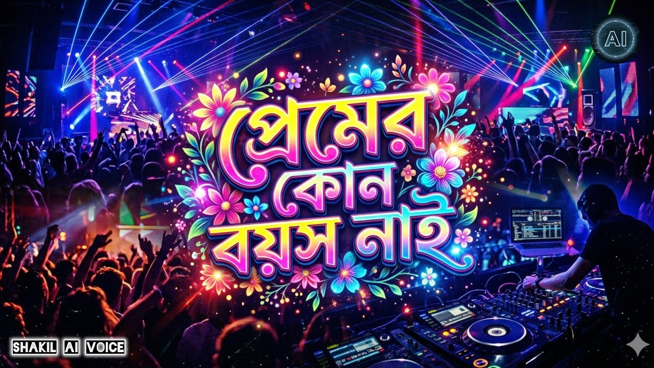 ১৬ ২৫  ৪০  ৫০ প্রেমের কোন বয়স নাই। 16 25  40  50 premier cono Dj Remix Band. Shakil voice / Ai tone