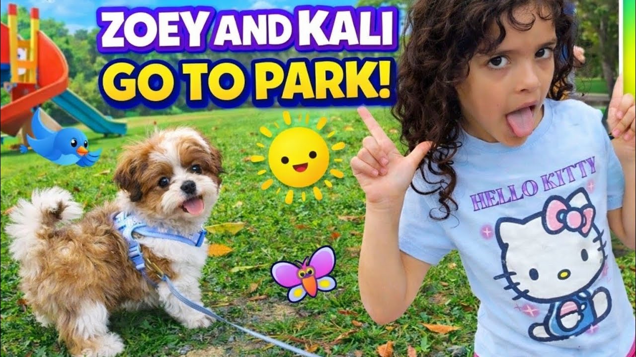 ZOEY and KALI meet new friends 🧡 @ZoeyandKali 