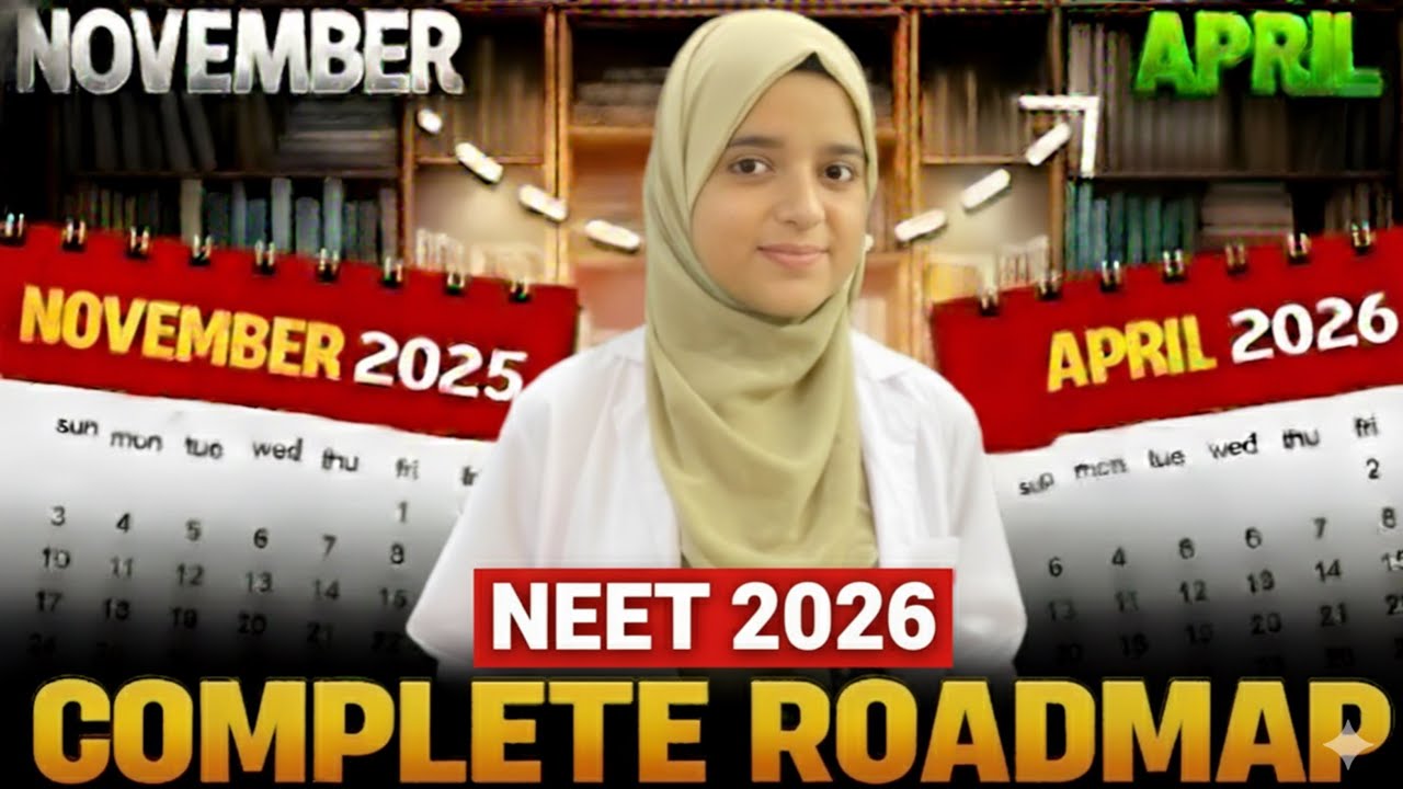 Still 6 Months Left? You Can Still Crack NEET 2026 🔥 (Real Strategy + Motivation)