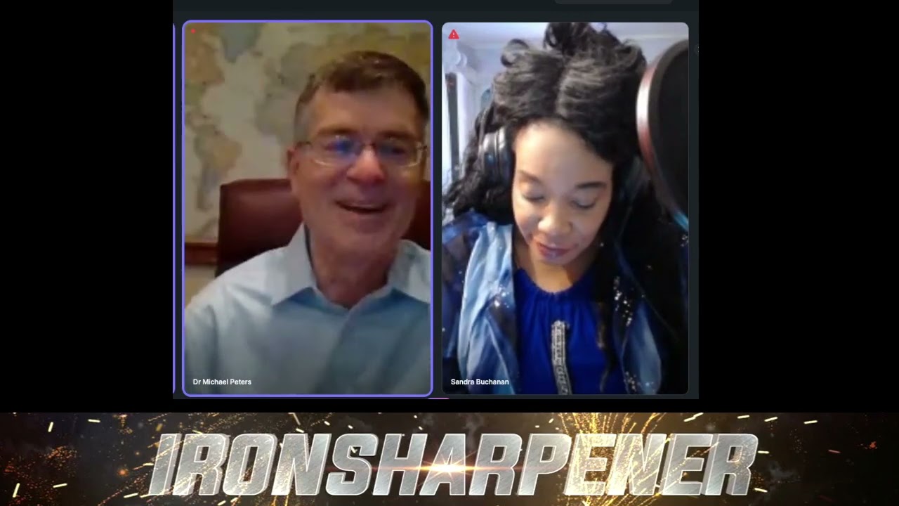 Sandra Buchanan interviews Dr. Michael Peters on IRONSHARPENER