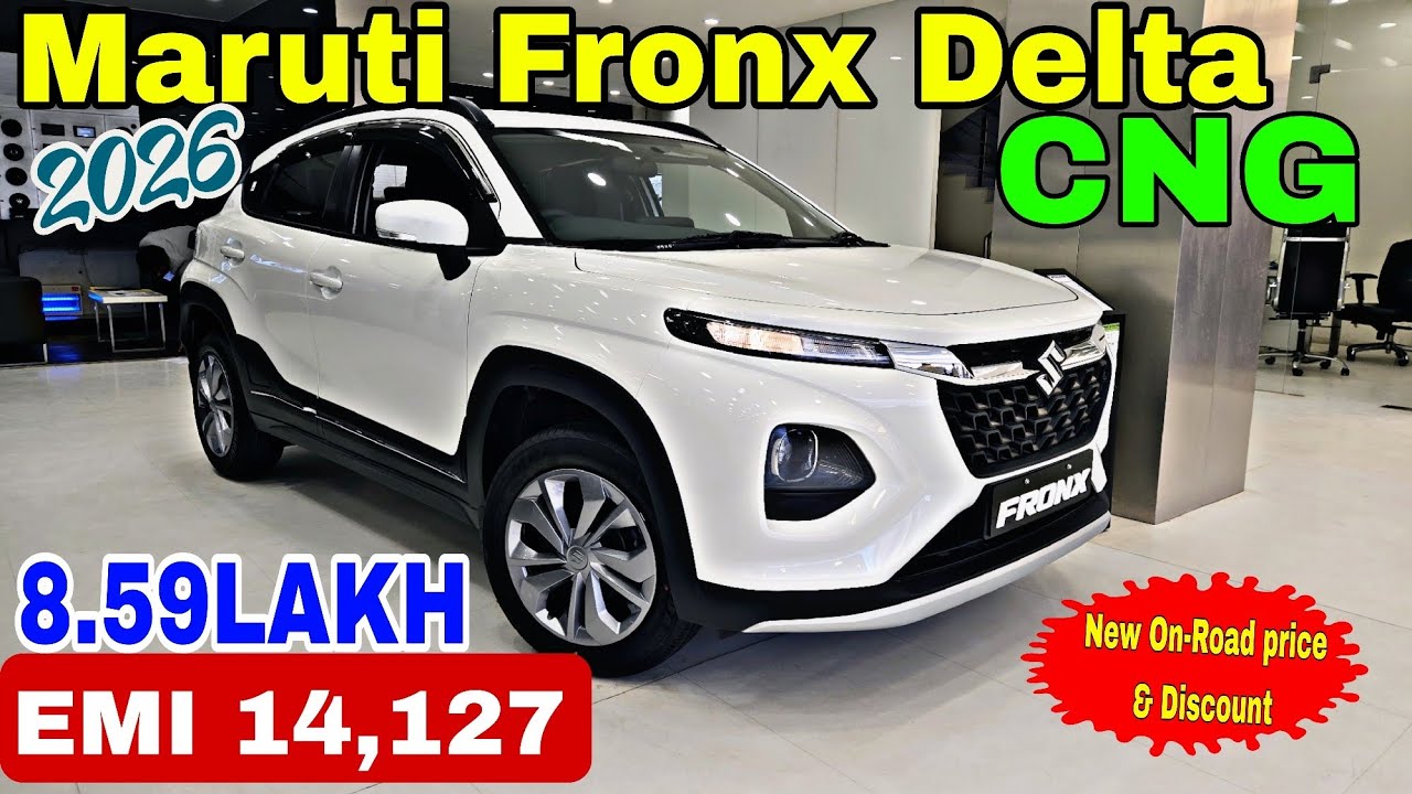 2026 Fronx Delta CNG इतनी सस्ती? 😳 On Road Price, EMI और पूरा सच | Maruti Fronx CNG Review