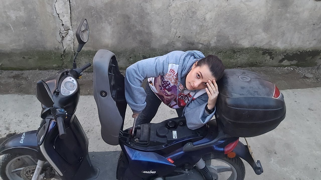 Pornim Aprilia scarabeo după mult timp
