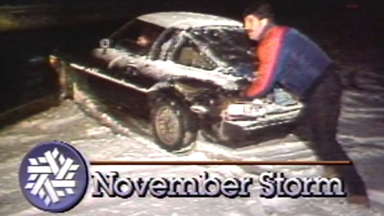 The Surprise 1987 Veteran's Day Snow Storm | Eyewitness News Vault