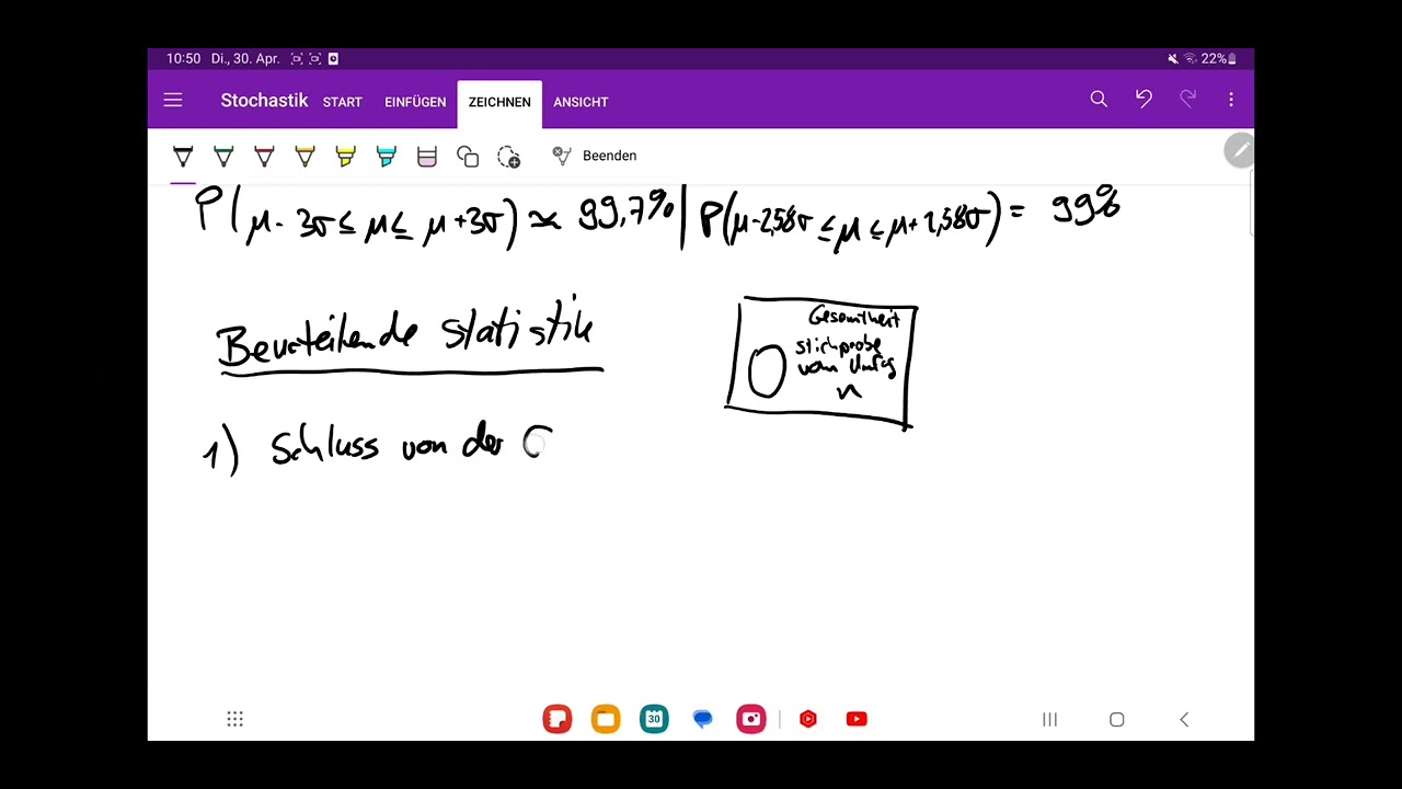 Mathe 12 Sigma Regeln und Beurteilende Statistik