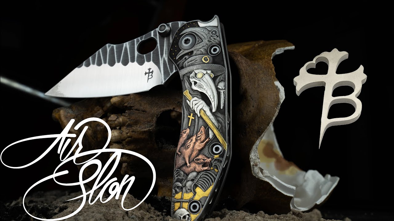 Borka Blade Stitch full Hand Engraving made by Airslon