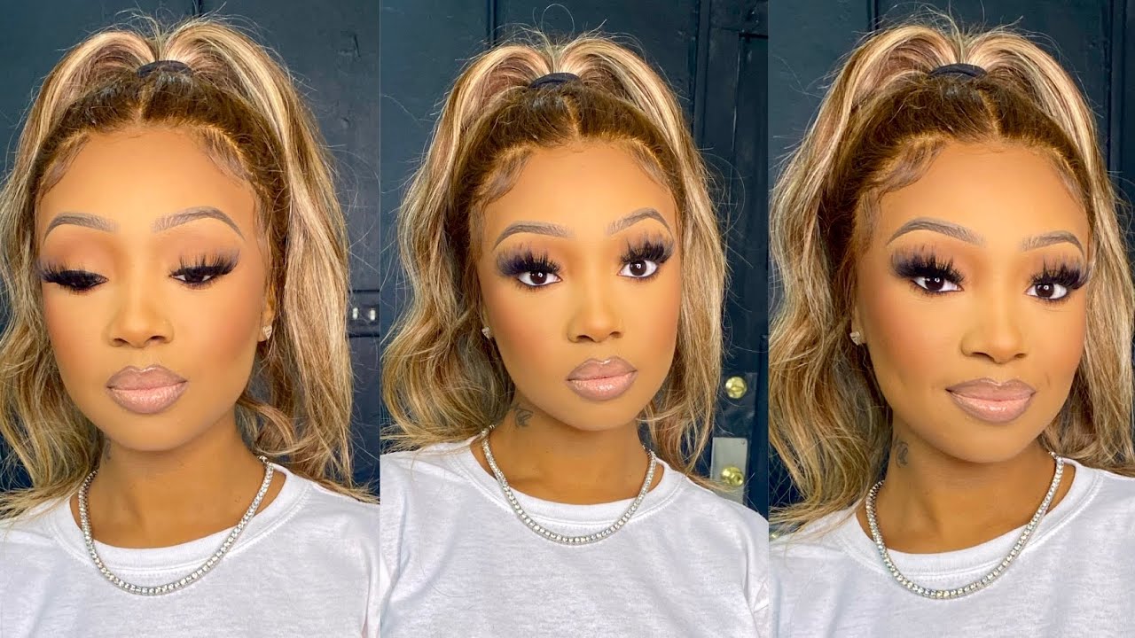 MAKEUP TUTORIAL: FLAWLESS SKIN + NATURAL BEAT  + BROWN SMOKEY EYESHADOW | NESSA