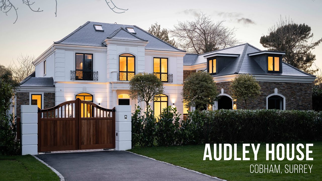 A Look Inside This &pound;5,000,000 Cobham Home - Audley House, Cobham UK