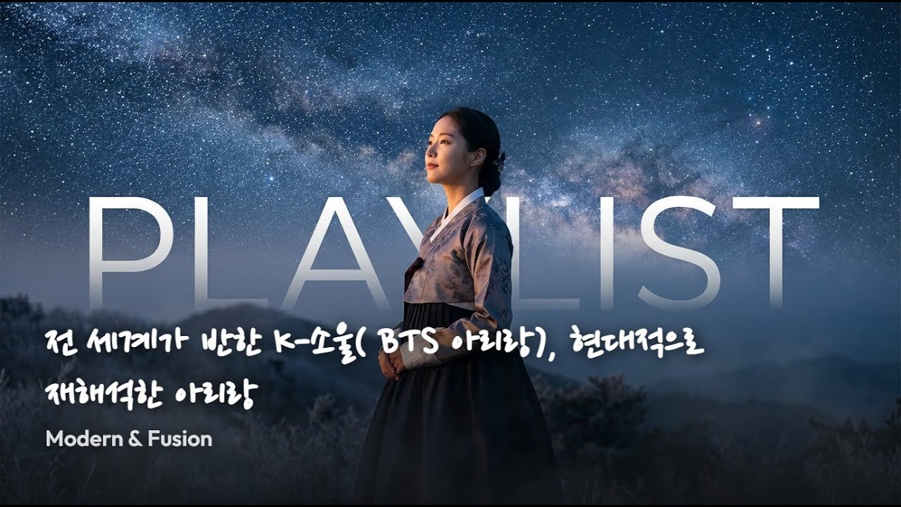 전 세계가 반한 K-소울( BTS 아리랑), 현대적으로 재해석한 아리랑 #playlist #아리랑  #BTS 아리랑