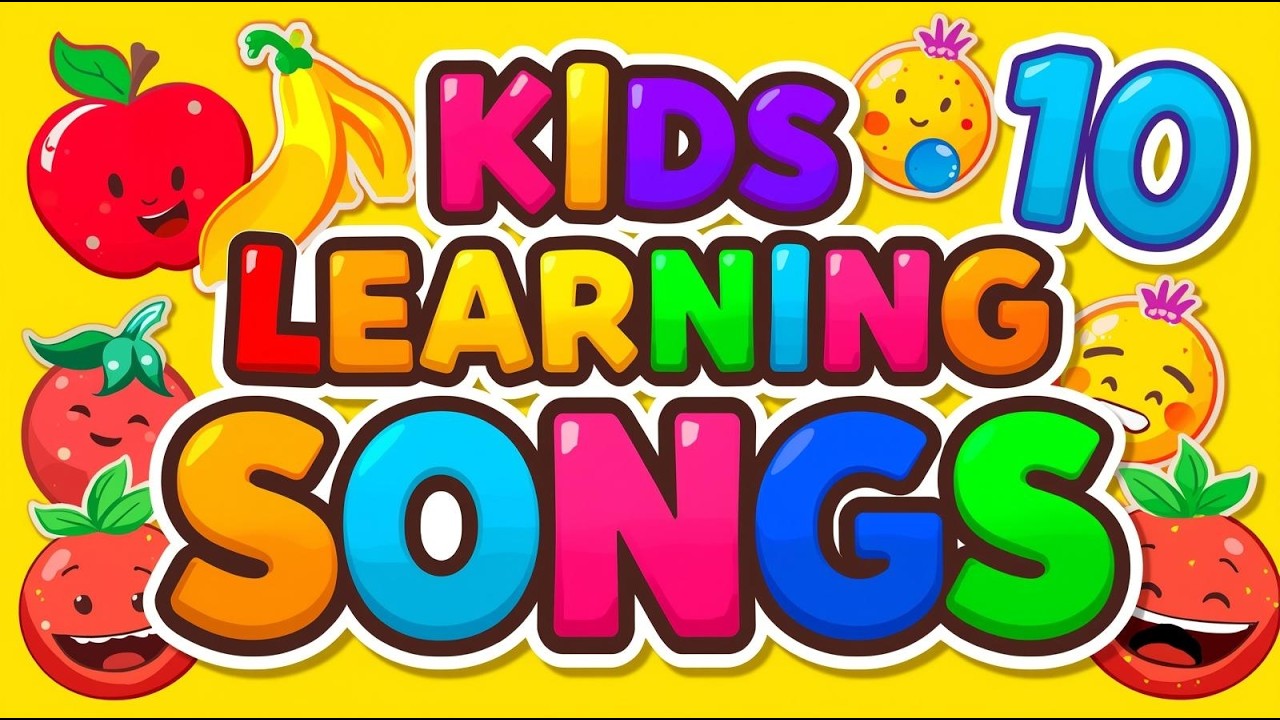 Fruits, Colours, Counting 1–10 & Phonics Songs | Toddler & Kindergarten Education