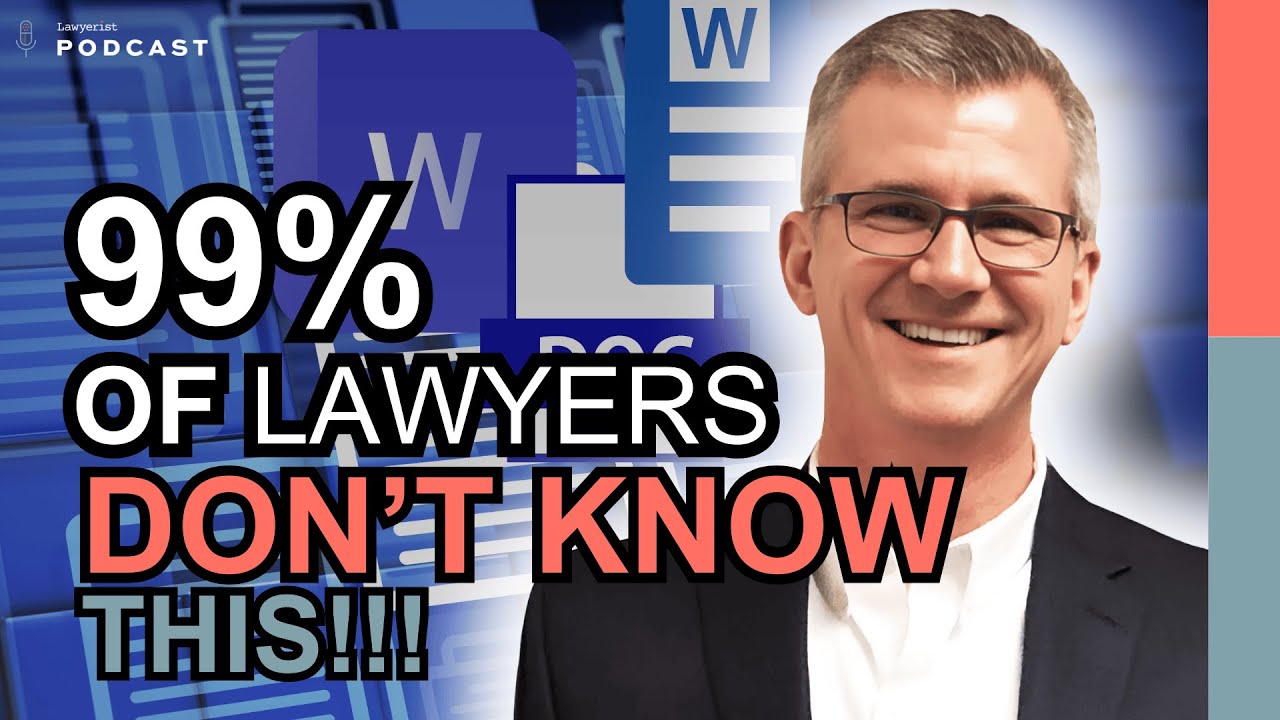 The HIDDEN Word Feature: 99% of Lawyers Don't Know This!