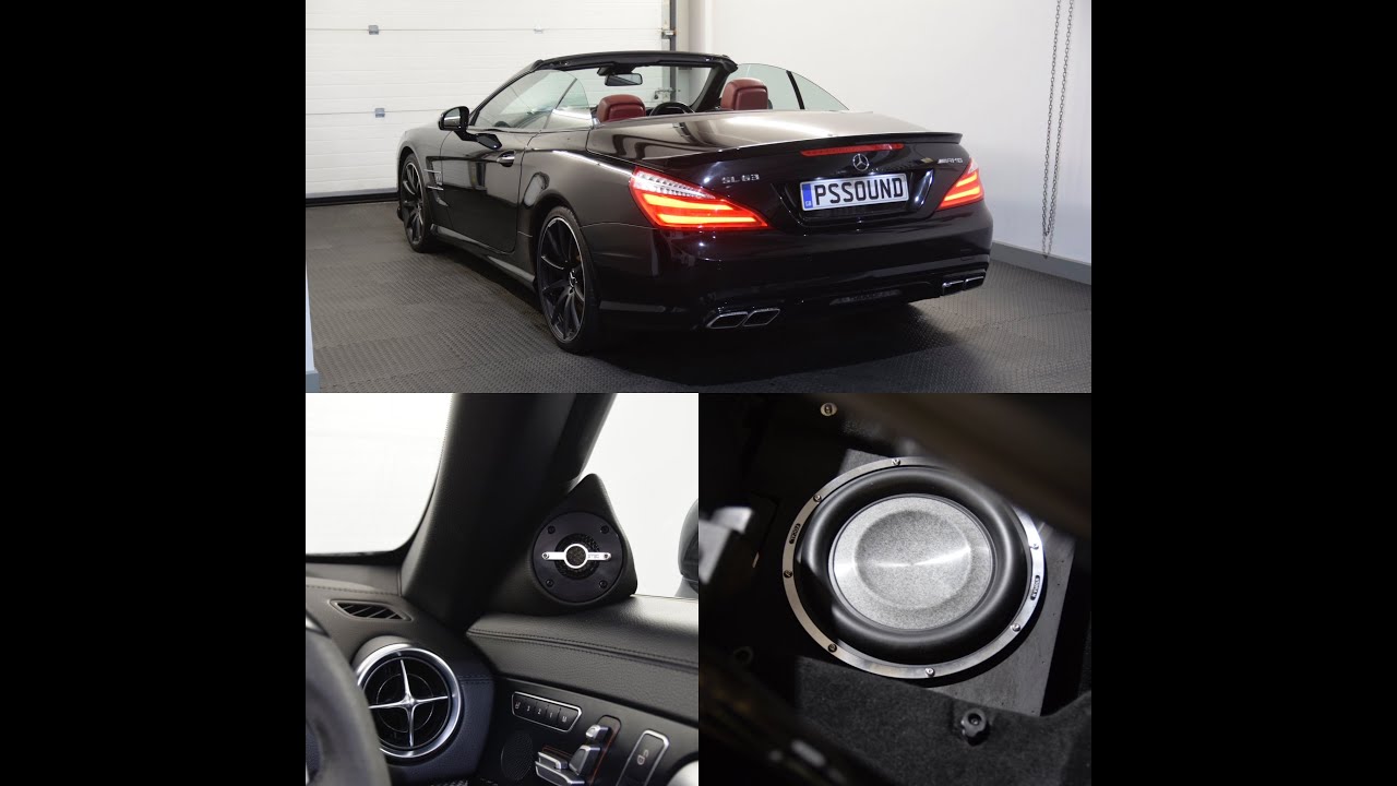 Mercedes SL63 AMG Hi-End Audio System - DEMO - Binaural Recording - Steg, Helix, Focal