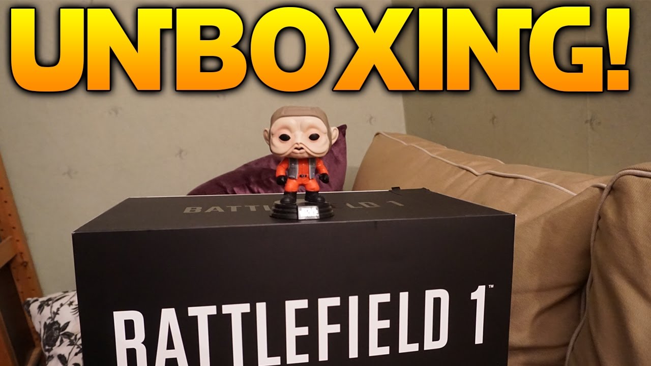 Battlefield 1 DICE Limited Collectors Edition Unboxing!