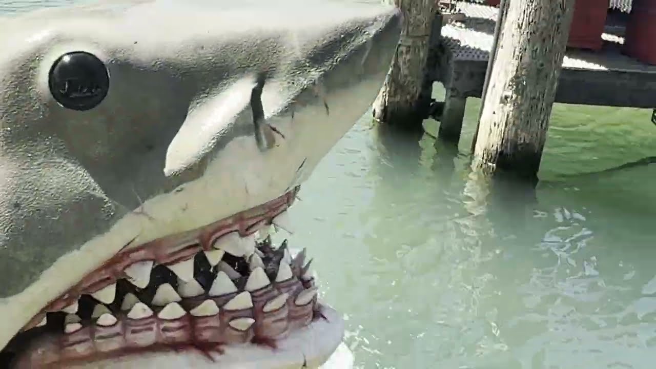Universal Tram Tour Jaws scene