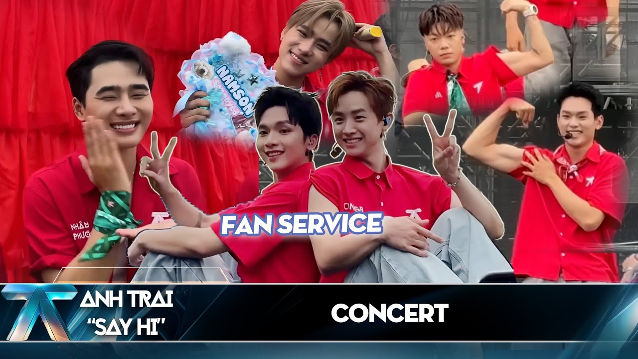 Tan chảy trước màn FAN SERVICE của các Anh Trai trước thềm CONCERT ANH TRAI SAY HI 2025 DAY 1