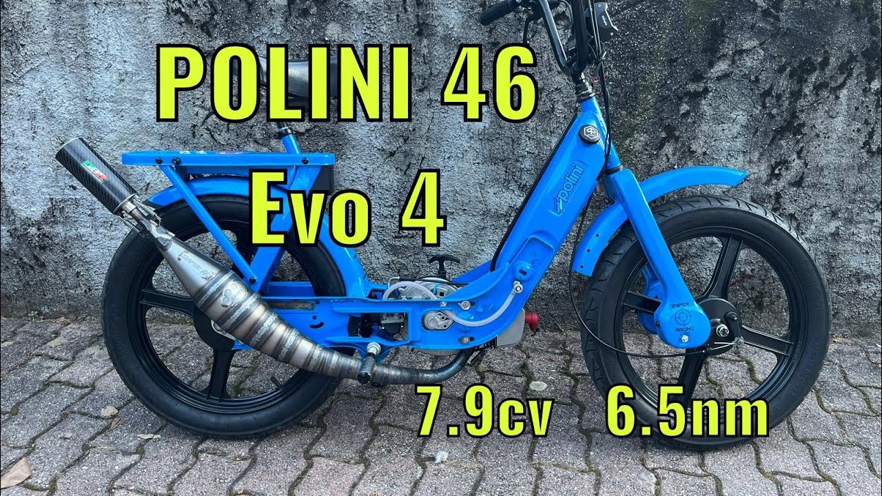 Polini 46 Extreme Evo 4 su Ciao Piaggio