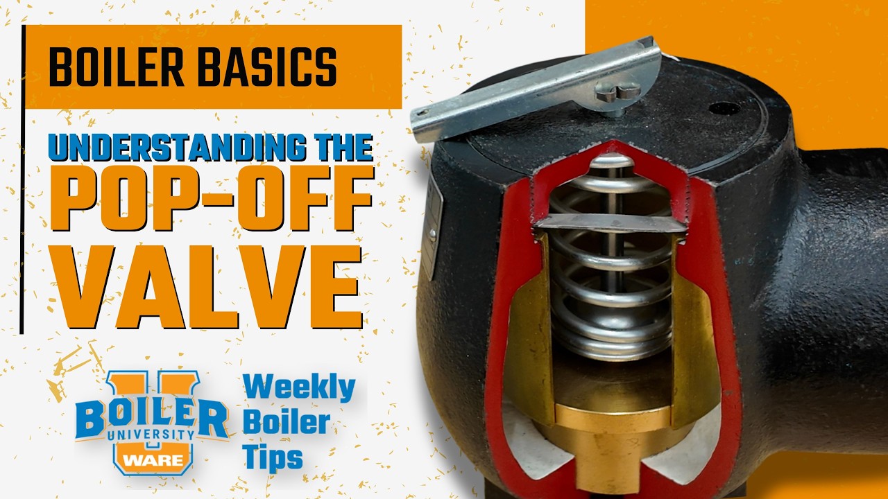 Boiler Safety Basics: Understanding the Pop-Off Valve - Weekly Boiler Tip