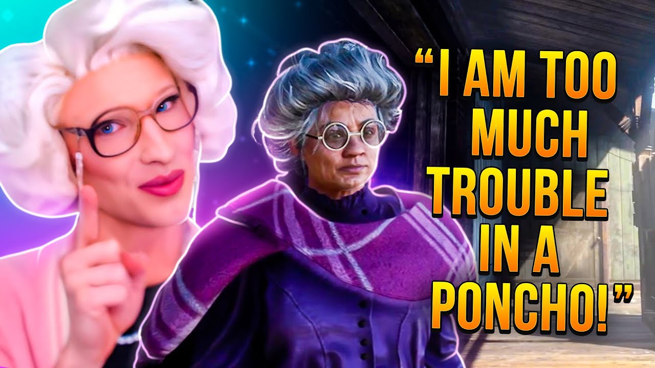Meet MeeMaw, the most FUNNY and CHAOTIC character you'll see in RDR2 RP