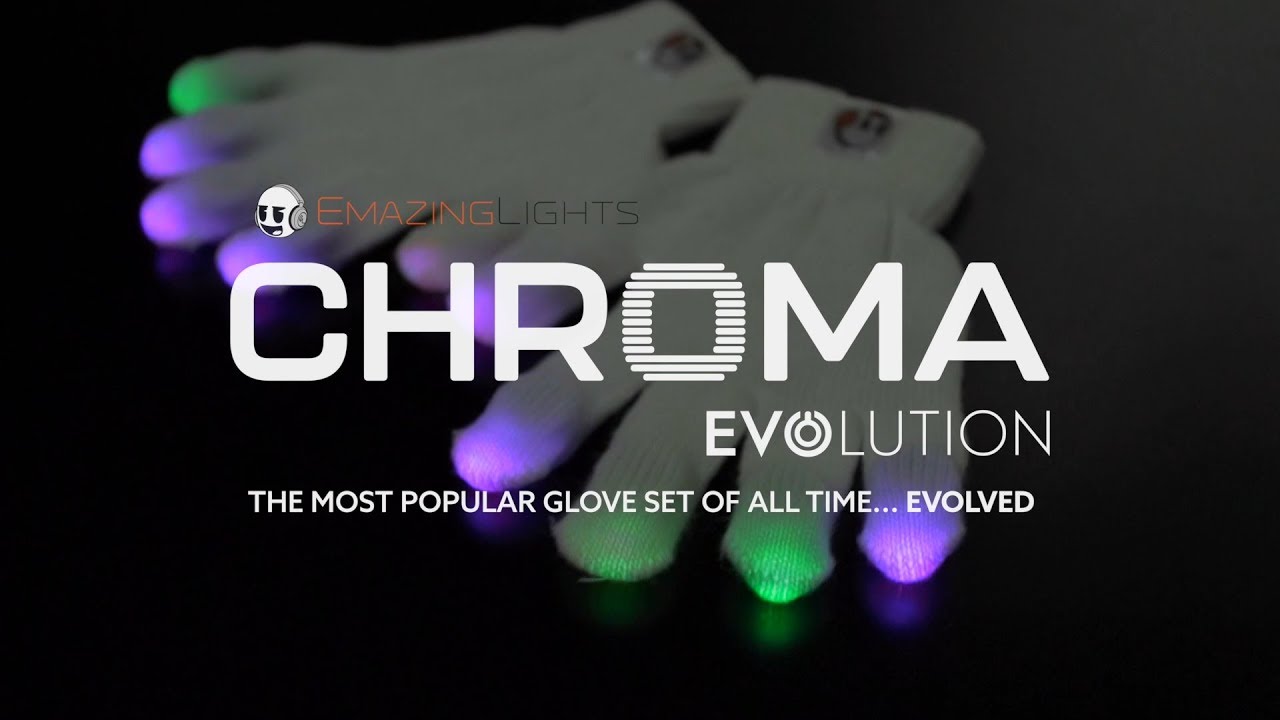 Chroma Evolution Glove Set | Overview [EmazingLights.com]