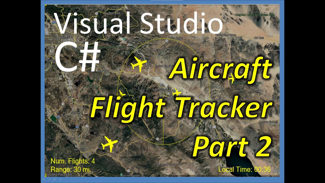C# Visual Studio Aircraft Flight Tracker Part 2: Getting JSON Flight Data