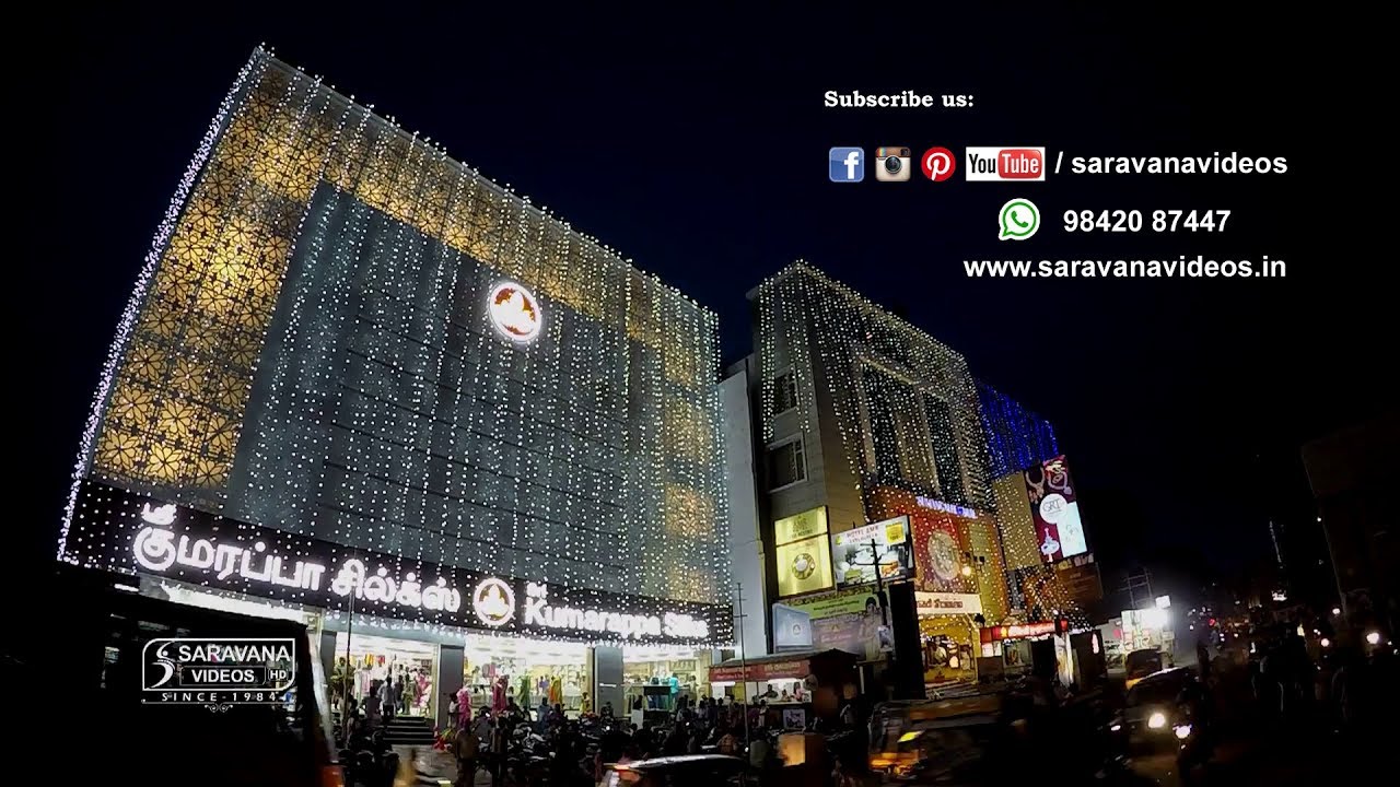 2017 DIWALI CELEBRATIONS - SALEM SARAVANA VIDEOS - Time lapse video
