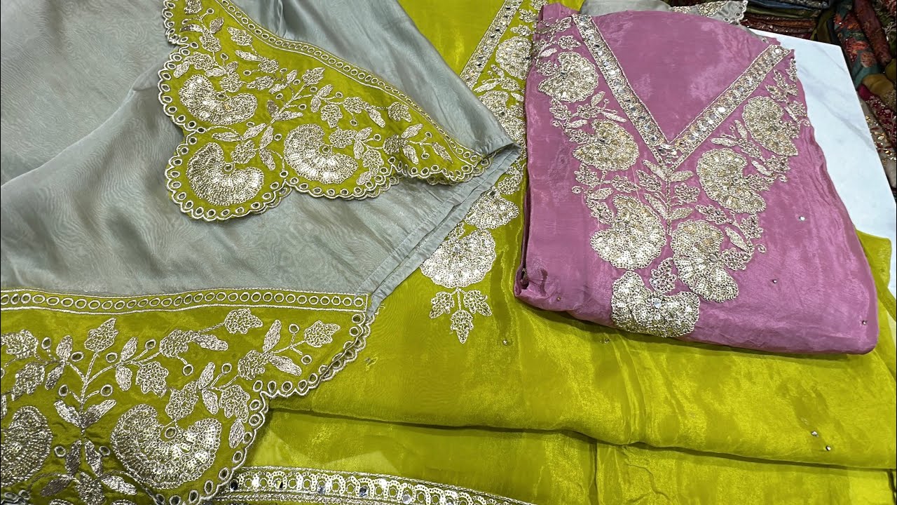 Katra Neel market shopping guide🔥Bridal suits wholesale market