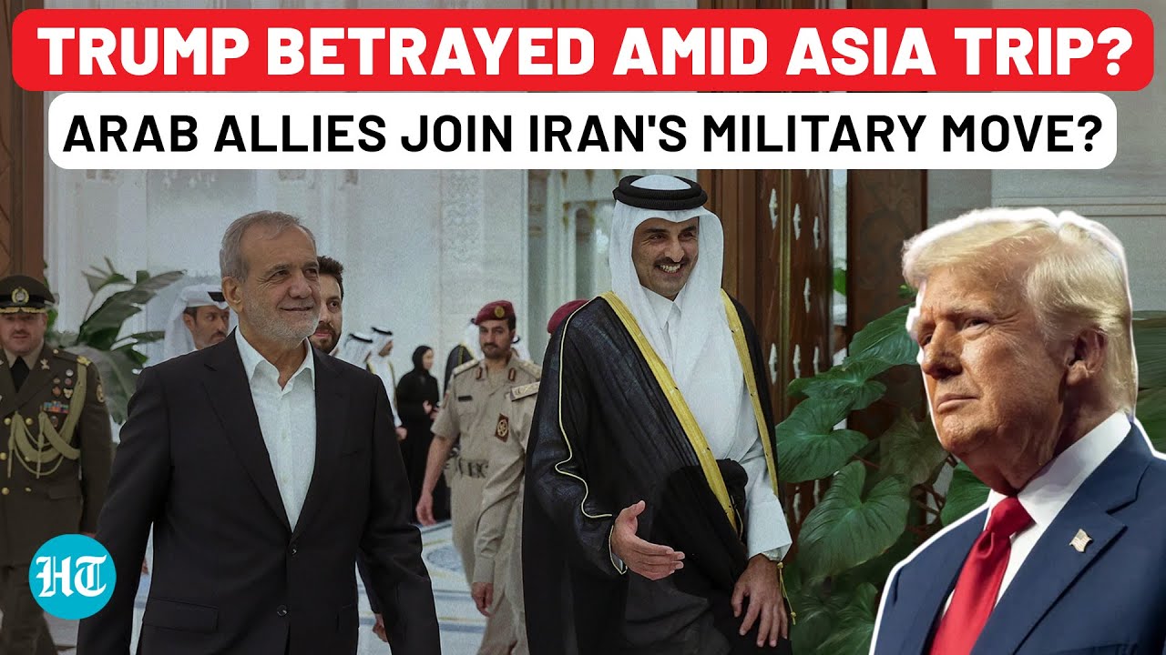 Trump Gets Betrayed As Arab Allies Join Iran For Military Move? US President Shocked Amid Asia Tour?