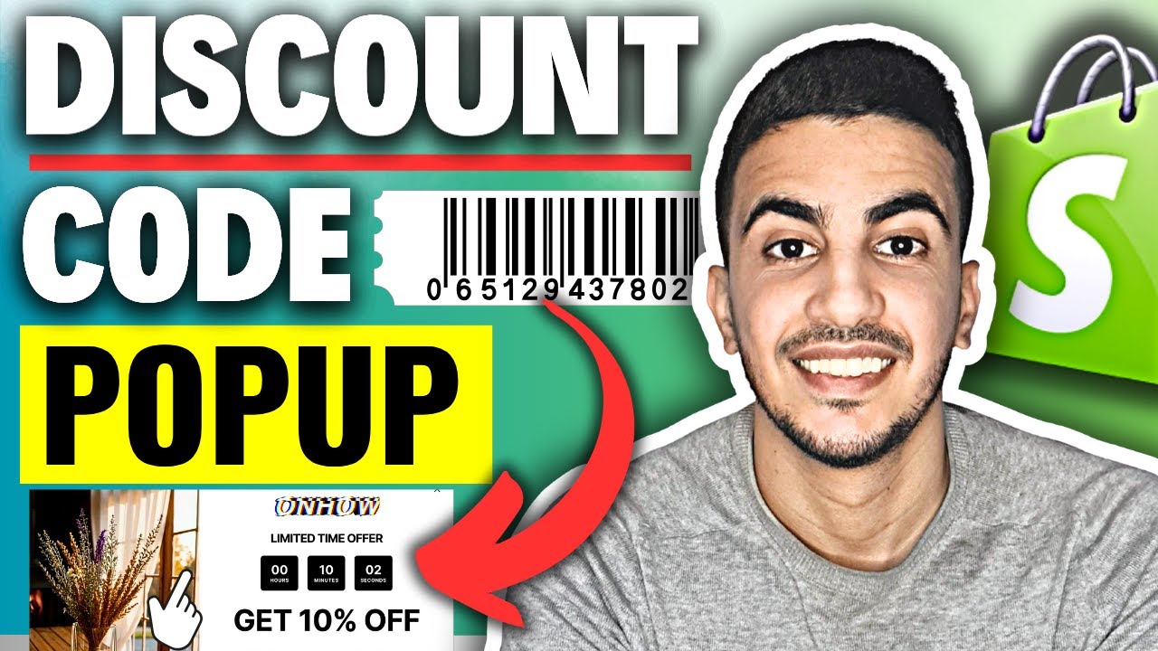 How To Create Popup Discount Code Message On Shopify