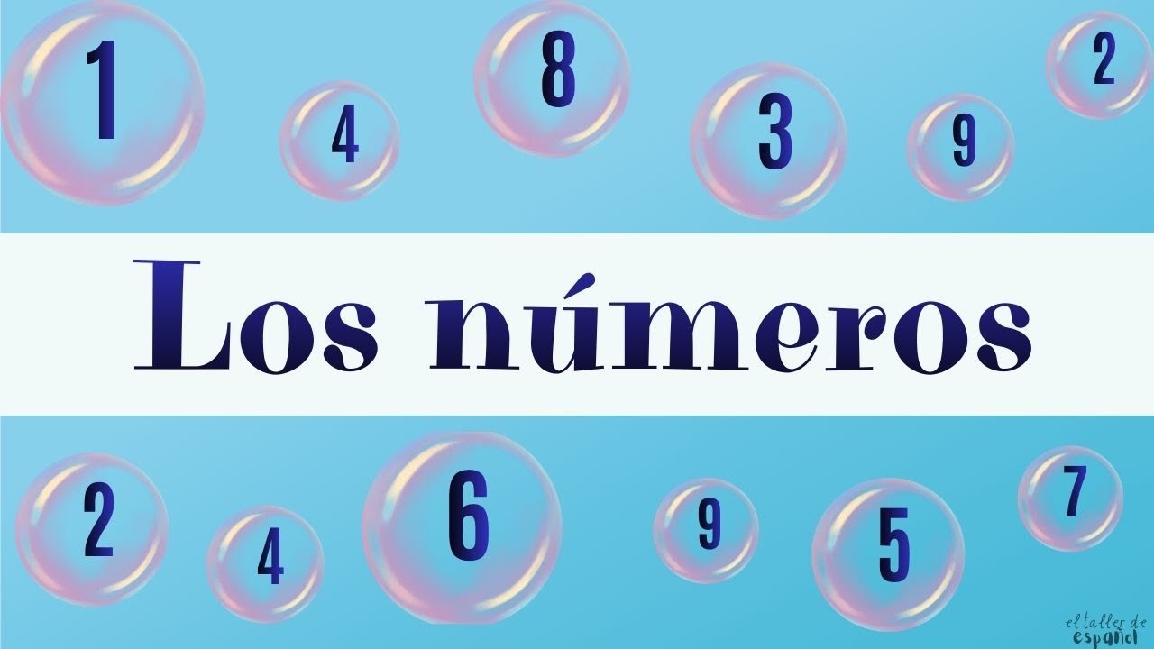 Los números en español | Aprender números del 1 al 12 jugando