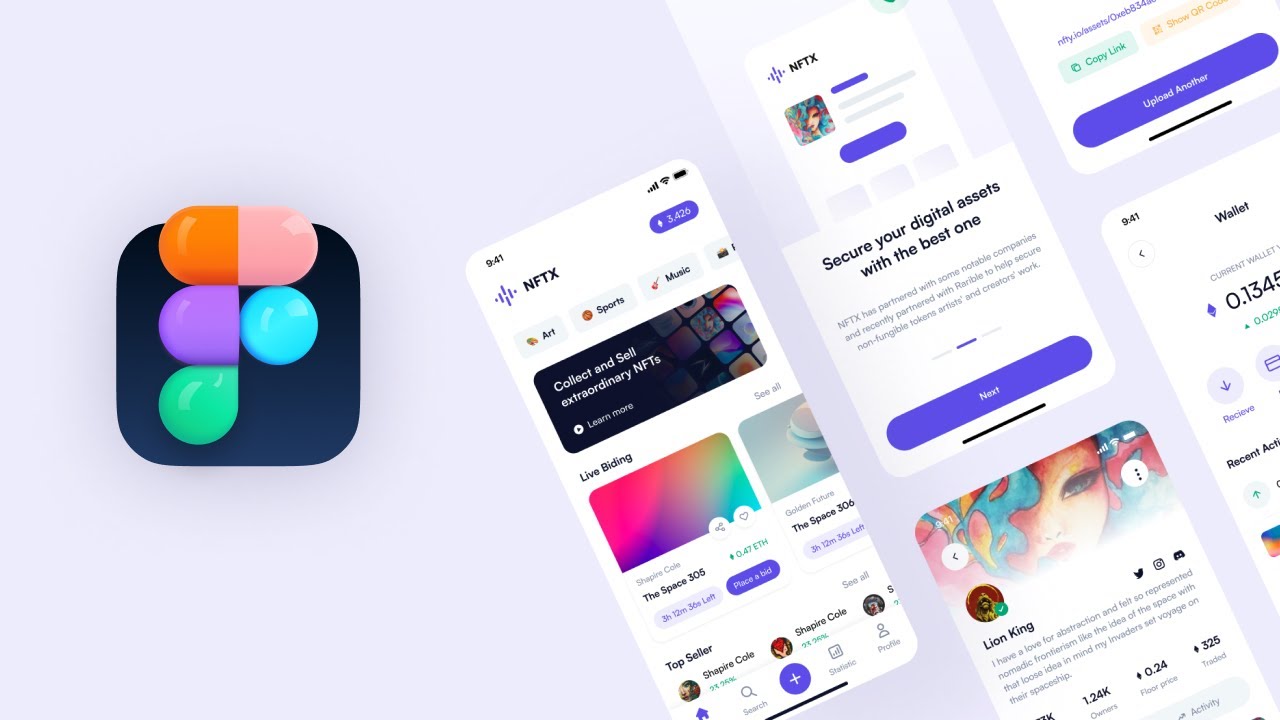 Let's Design a NFT App in Figma