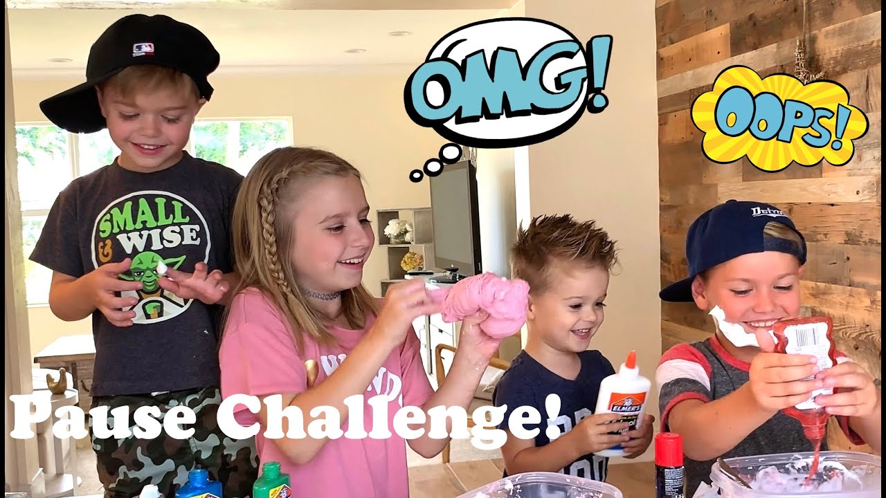 Slime Pause Challenge!!